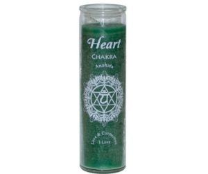 unscented 7 day jar candle used for meditation & crown chakra balance.