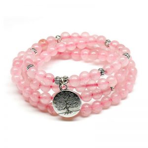 Rose Quartz Meditation Beads