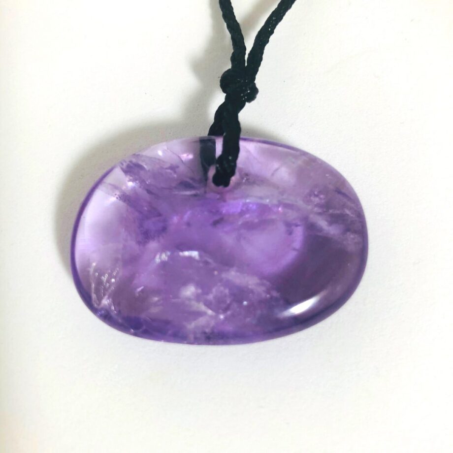 Amethyst Gemstone Pendant Necklace