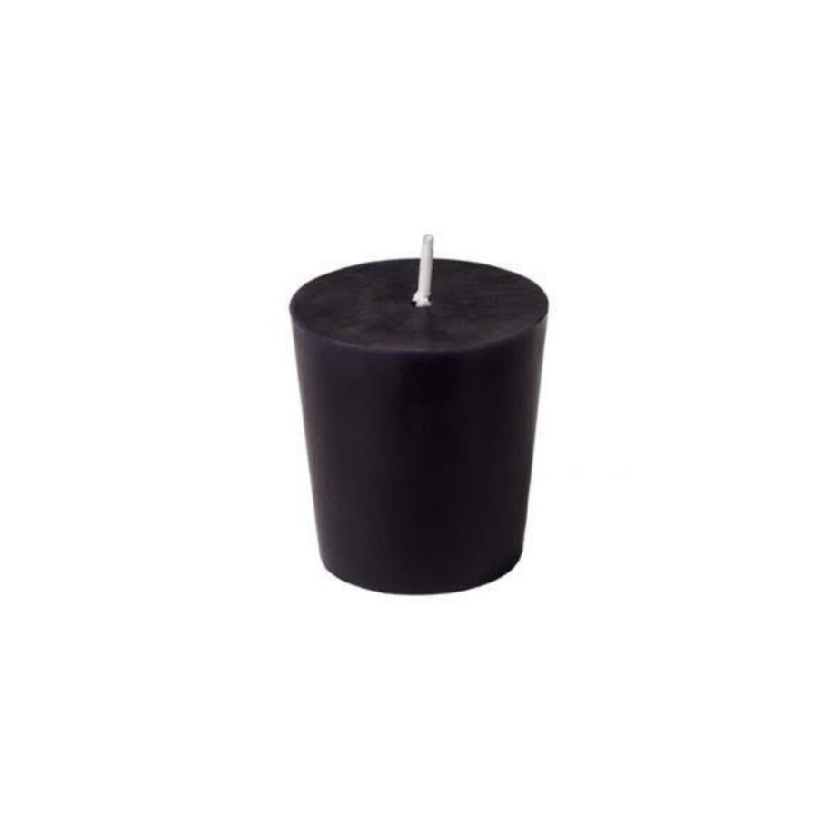 Black Votive Candle