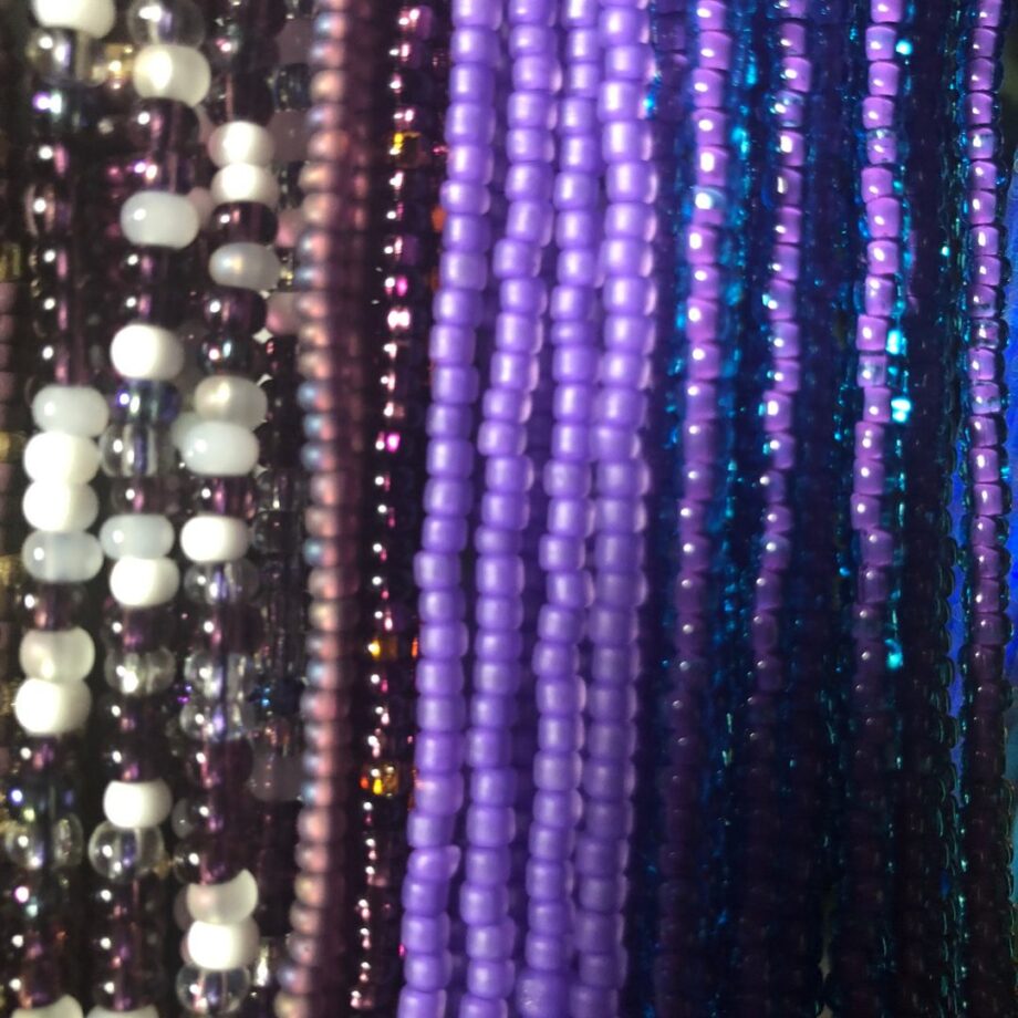 Lilac - Waist Beads