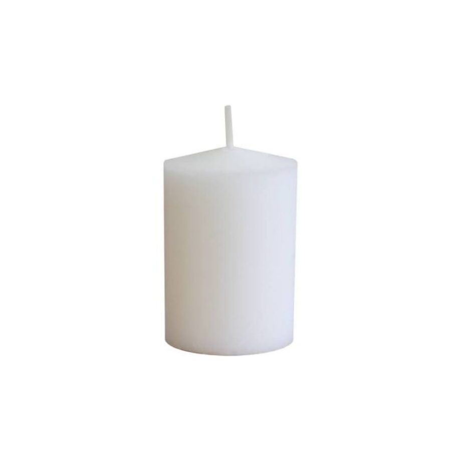 White Votive Candle