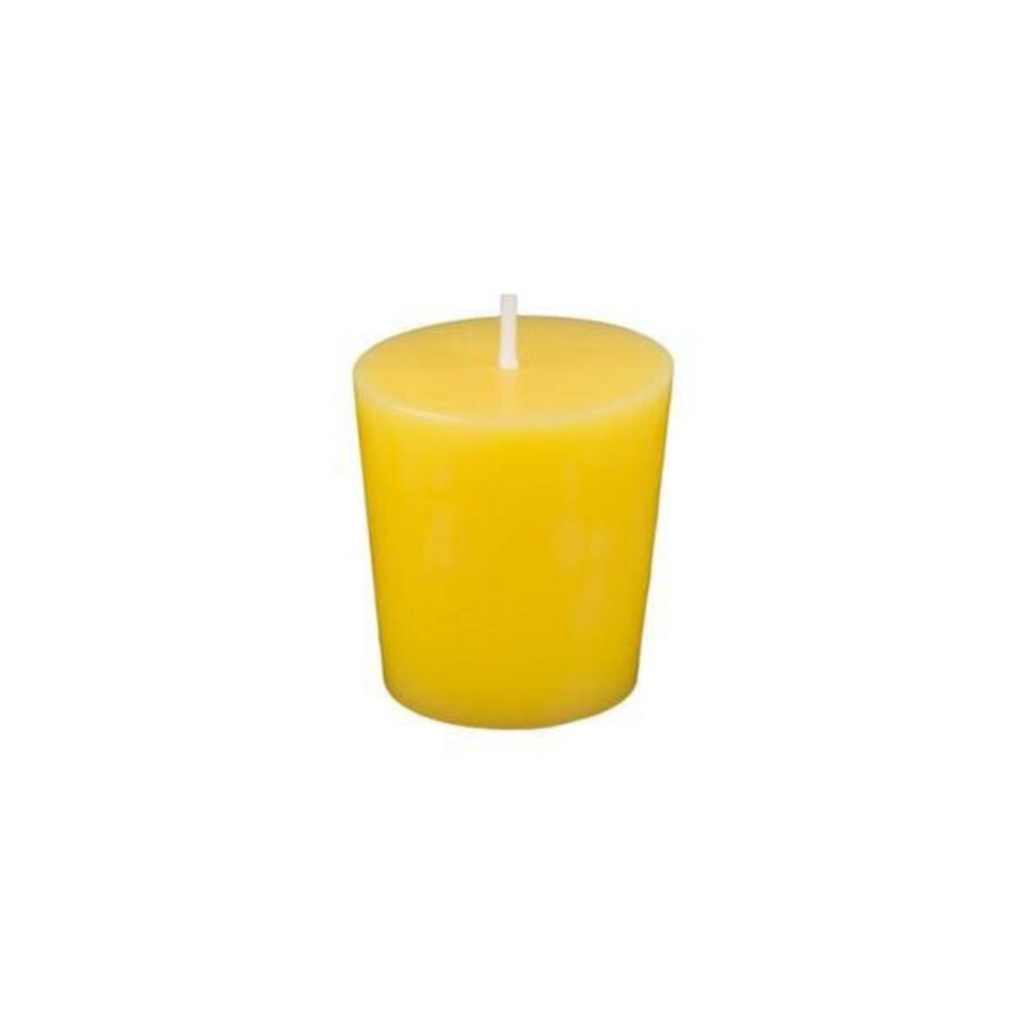Yellow Votive Candle