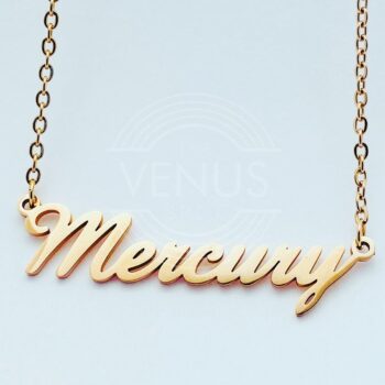 Planet Mercury Necklace