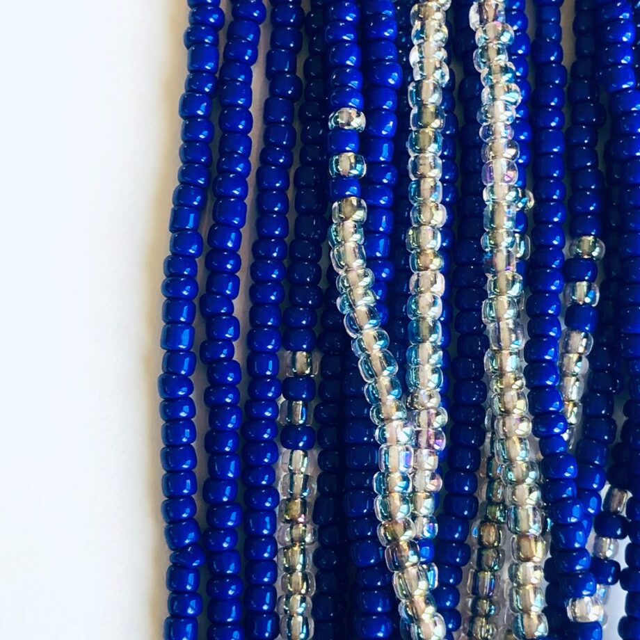 Sparkle In Blue | Waist Beads