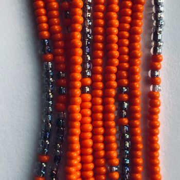 Sparkle In Orange | Waist Beads