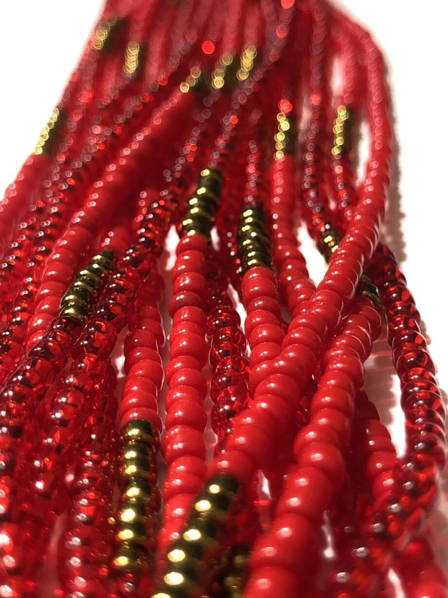 Radiant Red | Waist Beads