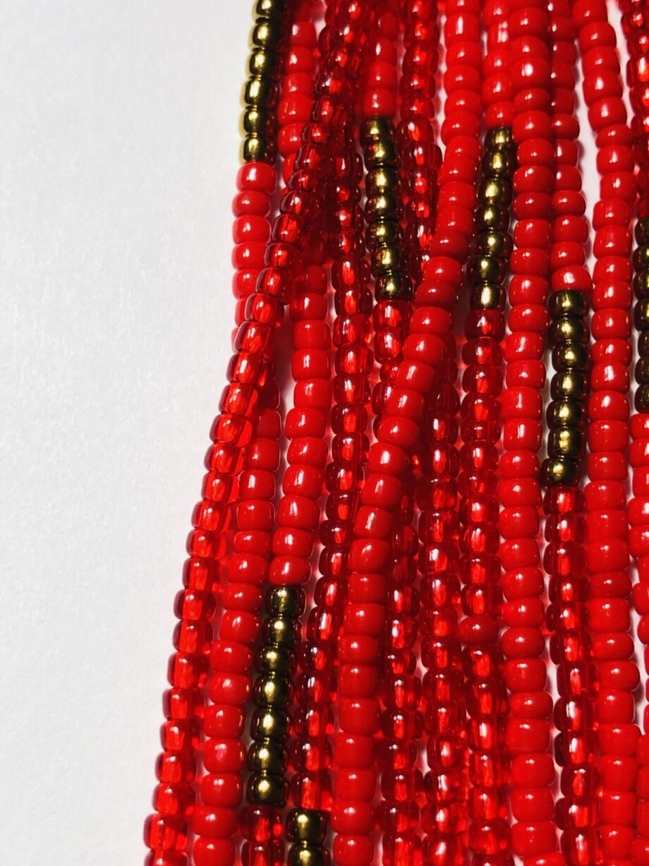 Radiant Red | Waist Beads