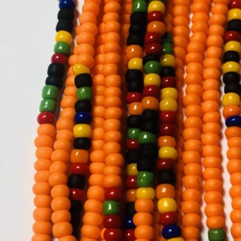 Deep Rooted in Matte Orange | Waist Beads