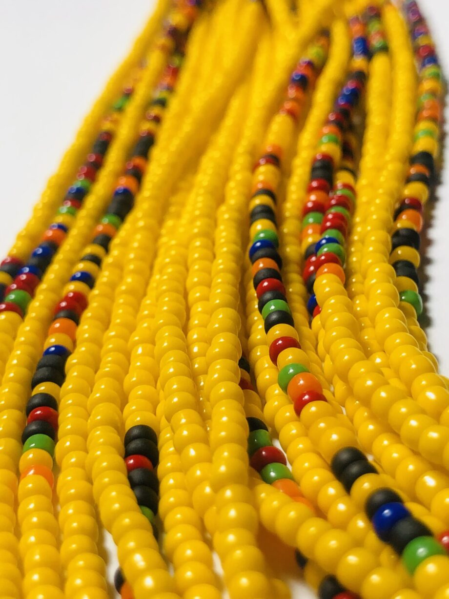 Deep Rooted In Yellow | Waist Beads
