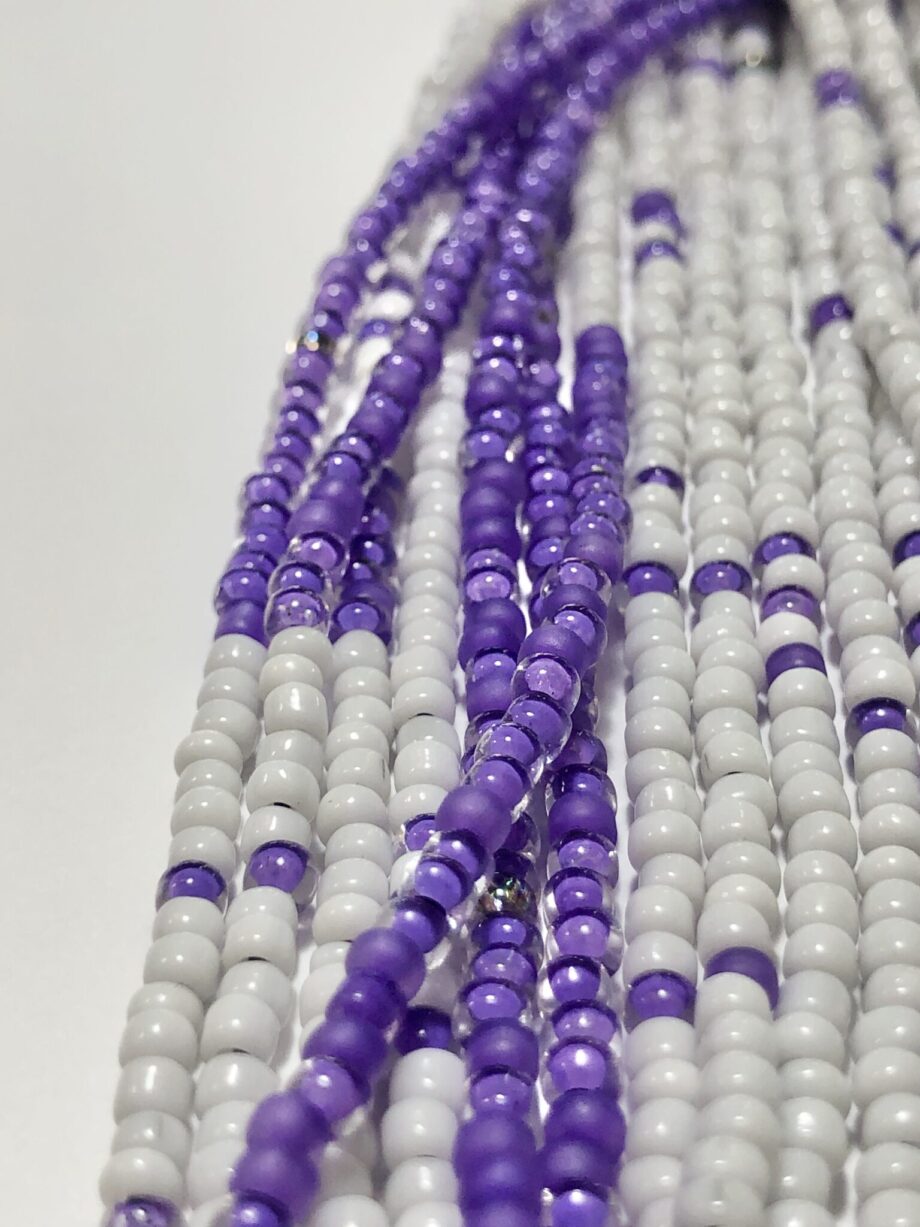 Sprinkle Me Purple | Waist Beads