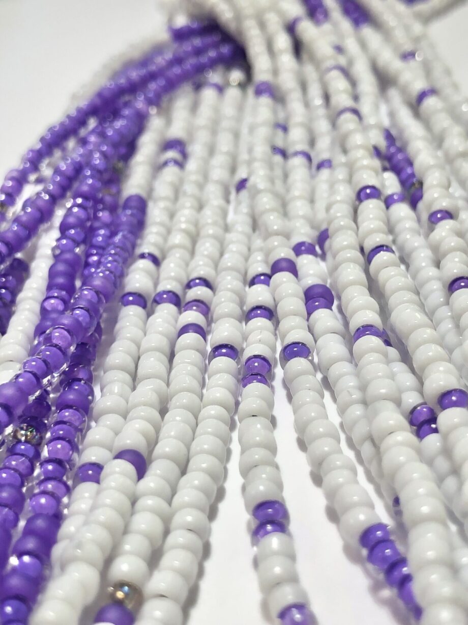 Sprinkle Me Purple | Waist Beads