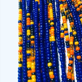 Deep Rooted In Blue | Waist Beads