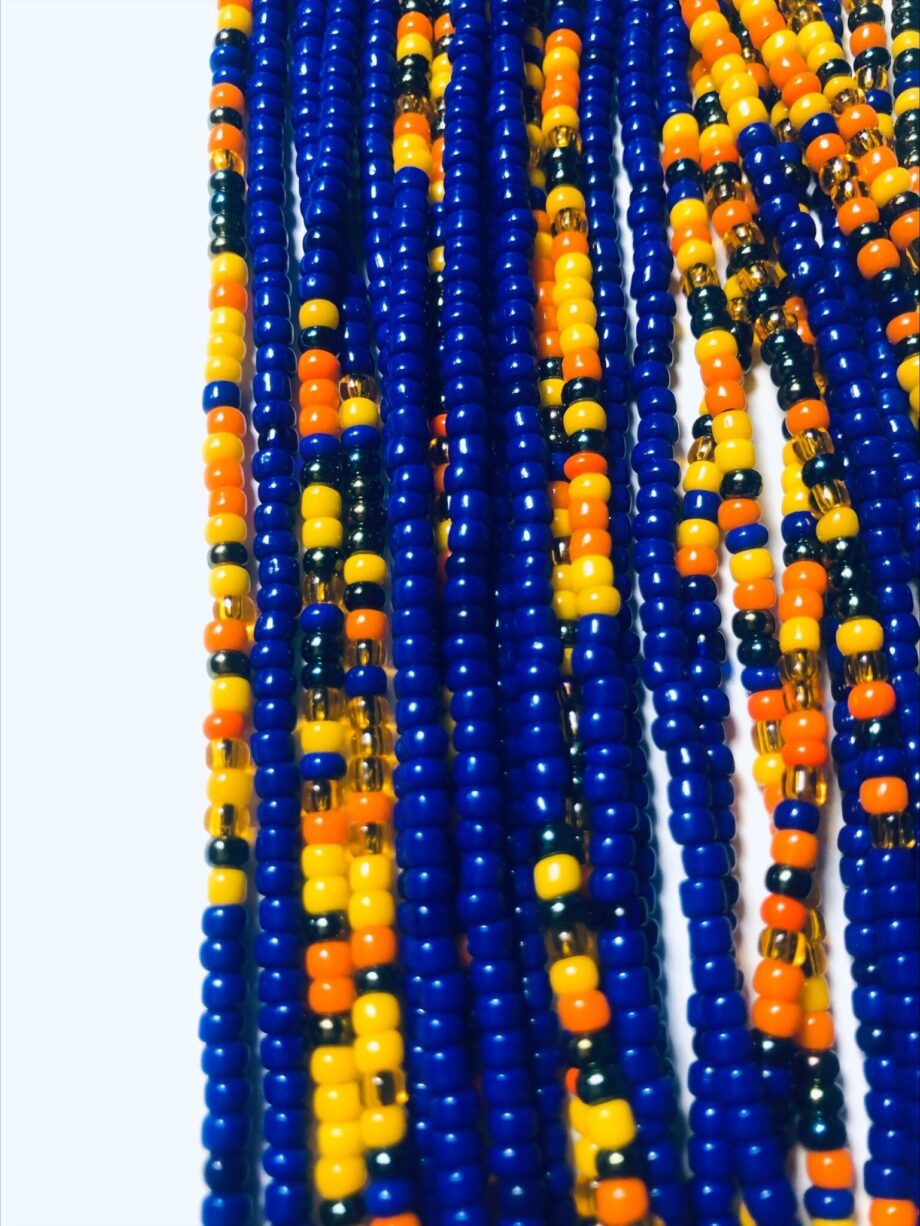 Deep Rooted In Blue | Waist Beads