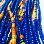 Deep Rooted In Blue Waist Beads