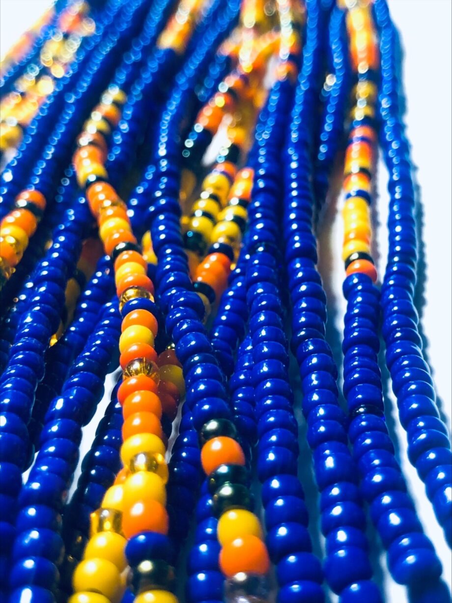 Deep Rooted In Blue | Waist Beads