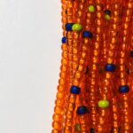 Orange Crush Waist Beads 2