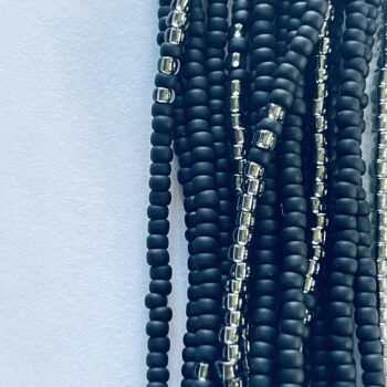 Charcoal Sparkle | Waist Beads